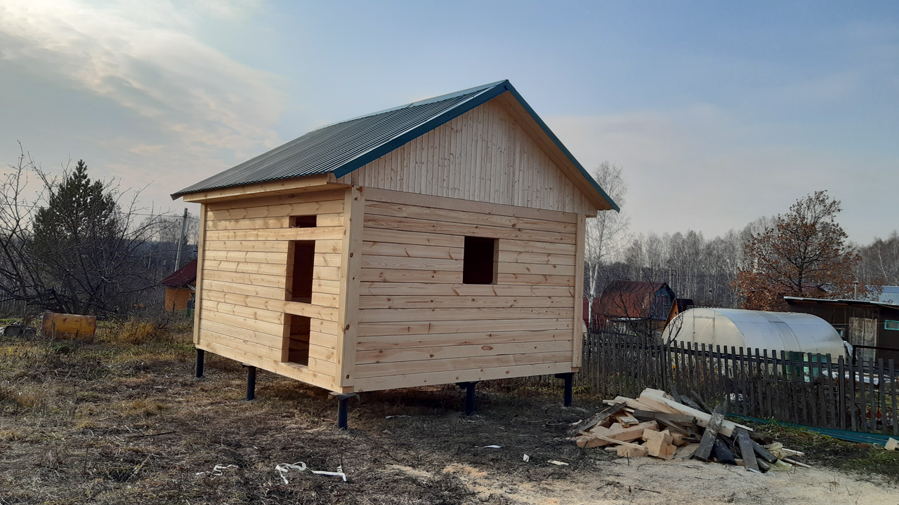 Строительство Домов и Бань из Бруса в Новосибирске